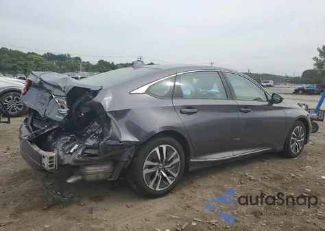 2022 Honda Accord Hybrid Exl from USA, damaged, VIN 1HGCV3F57NA013530